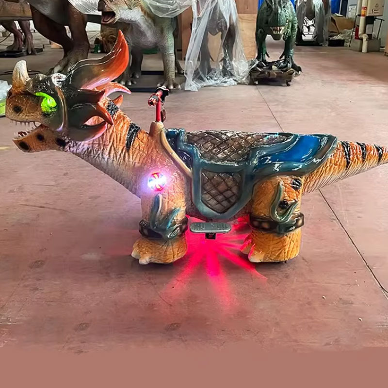 electronic dinosaur car