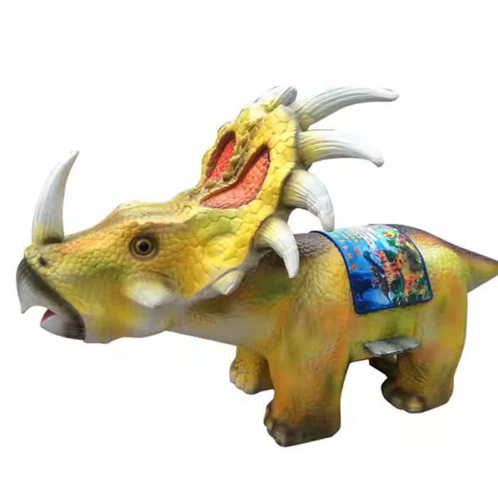 Custom Electric Dinosaur Car Rides For Amusement Park