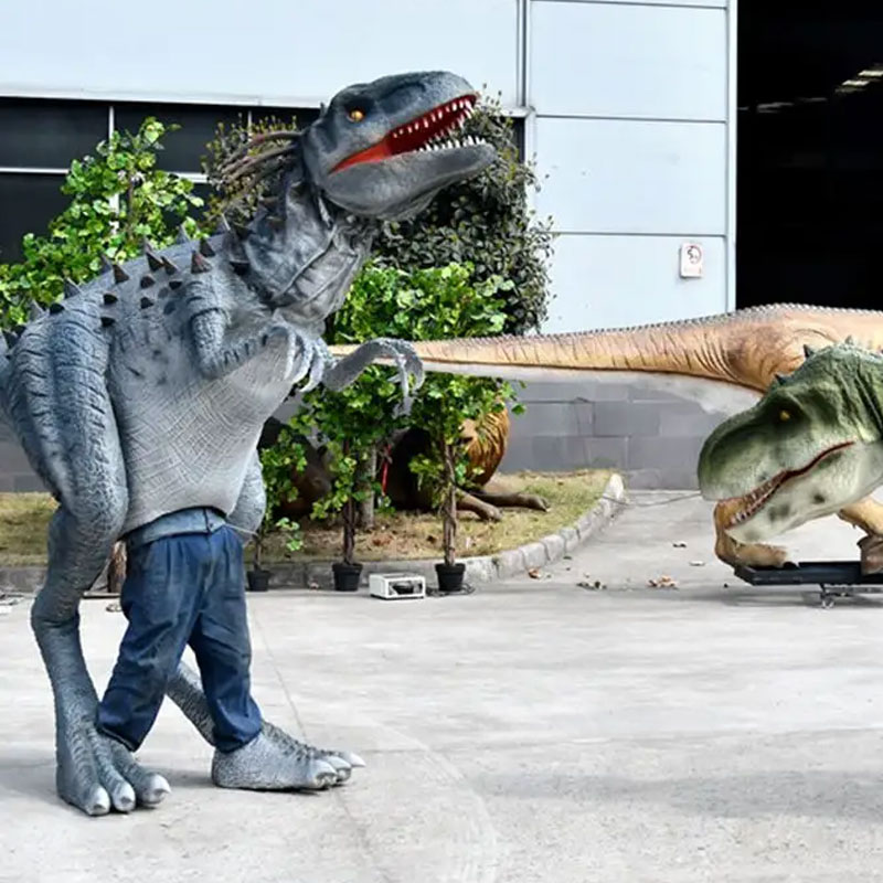 Realistic Animatronic Dinosaur Model 