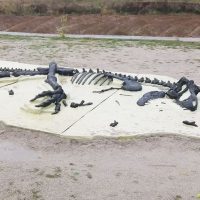 Dinosaur Statue