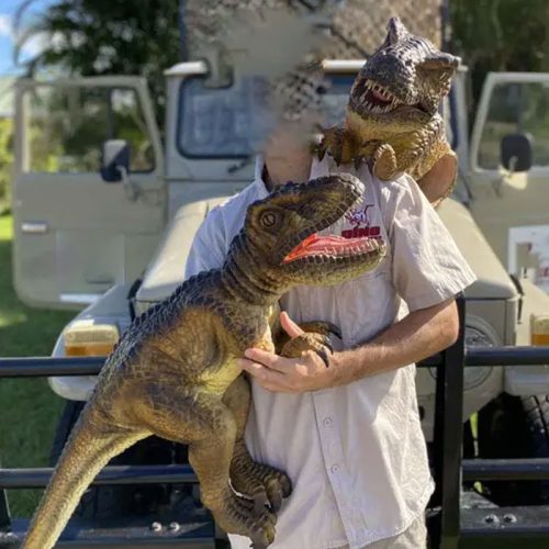 Lifelike Dinosaur Costume