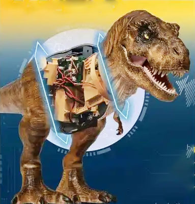 021 control system for dinosaur models