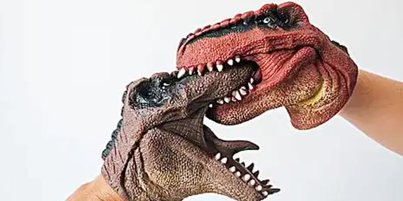 dino puppets toy