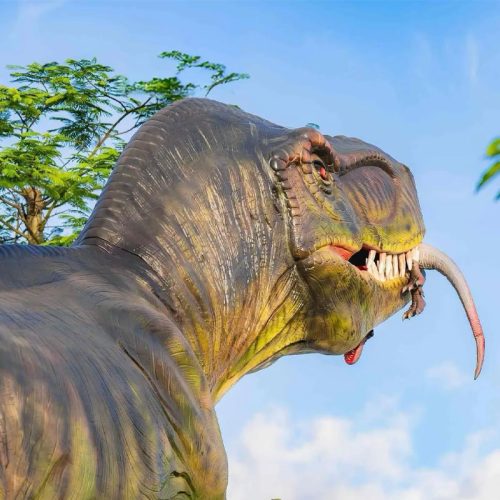 Custom Animatronic Allosaurus Models