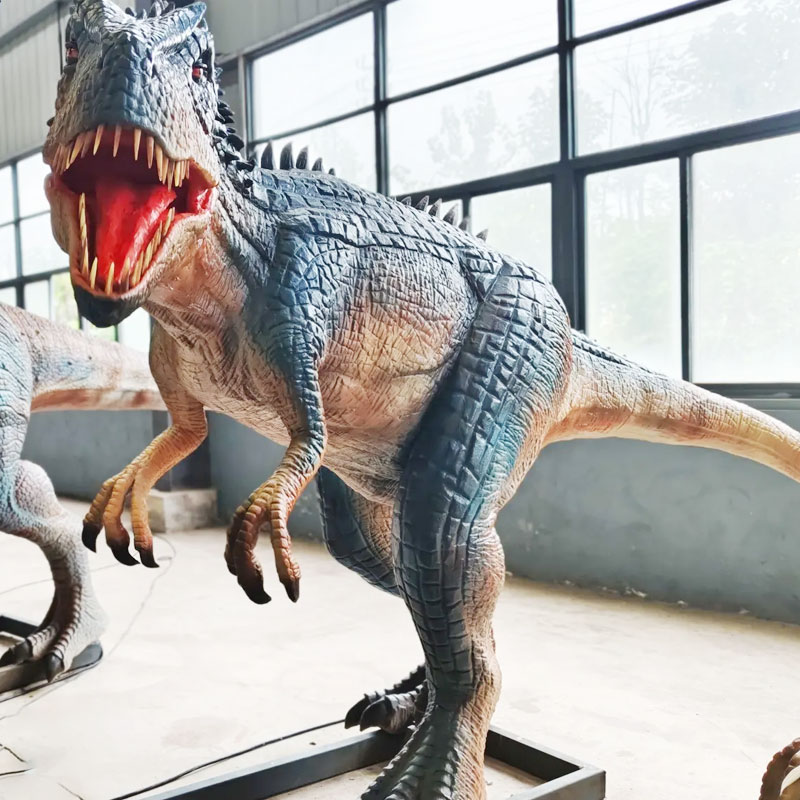 Customized Animatronic Allosaurus Models China Factory dinosaur model in the park