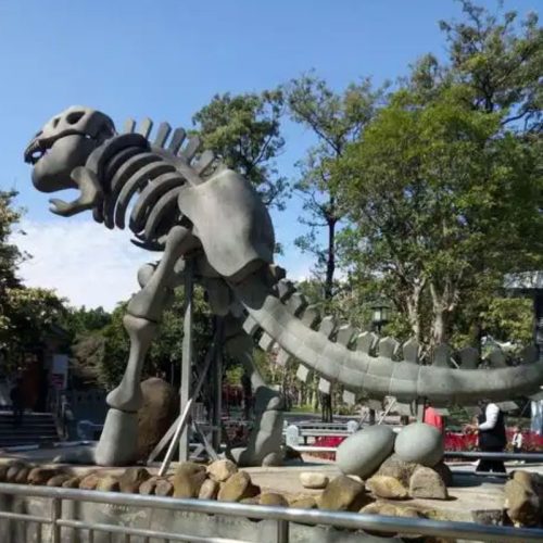 Concrete Dinosaur Stone Statue