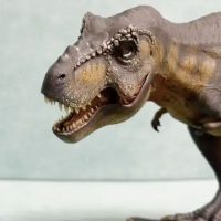 velociraptor dinosaur statue​