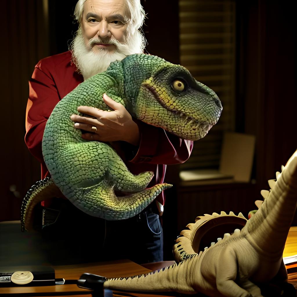dinosaur hand puppets
