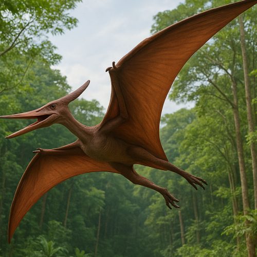 flying dinosaur model