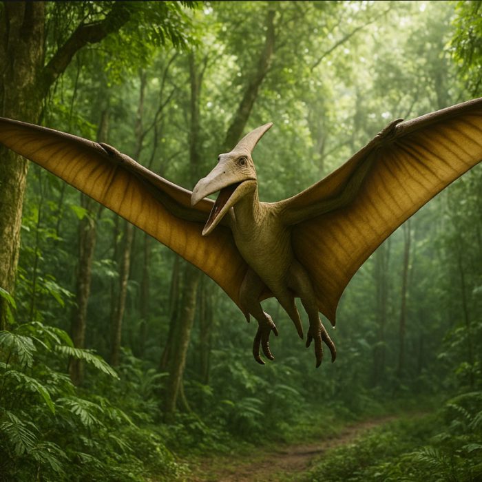 Realistic Flying Dinosaur