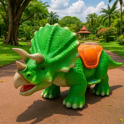 dinosaur riding model