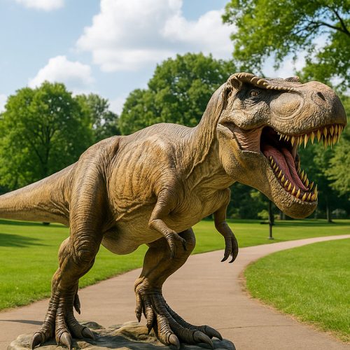 Animated Dinosaur Model